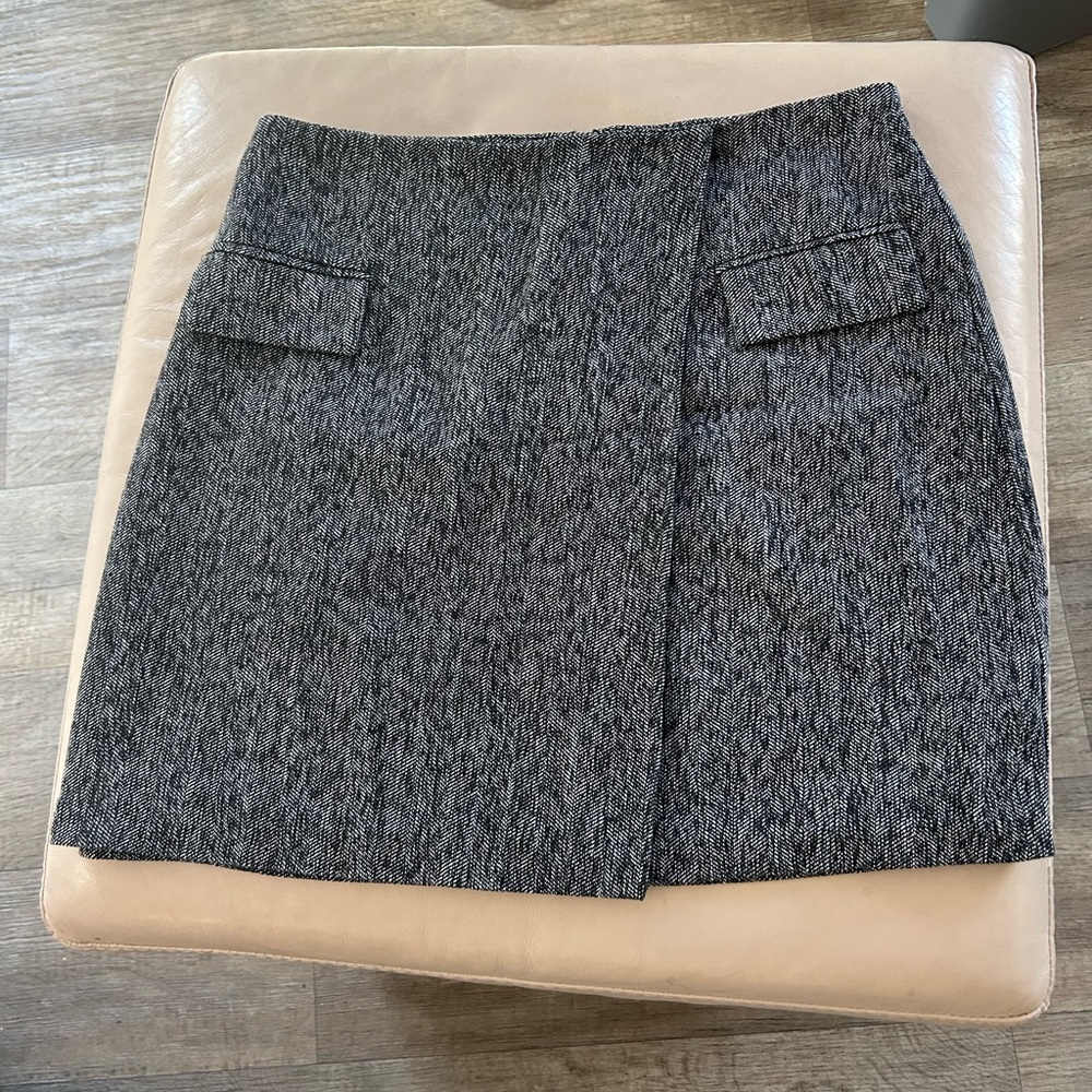 Vince Camuto Charcoal Mini Skirt
